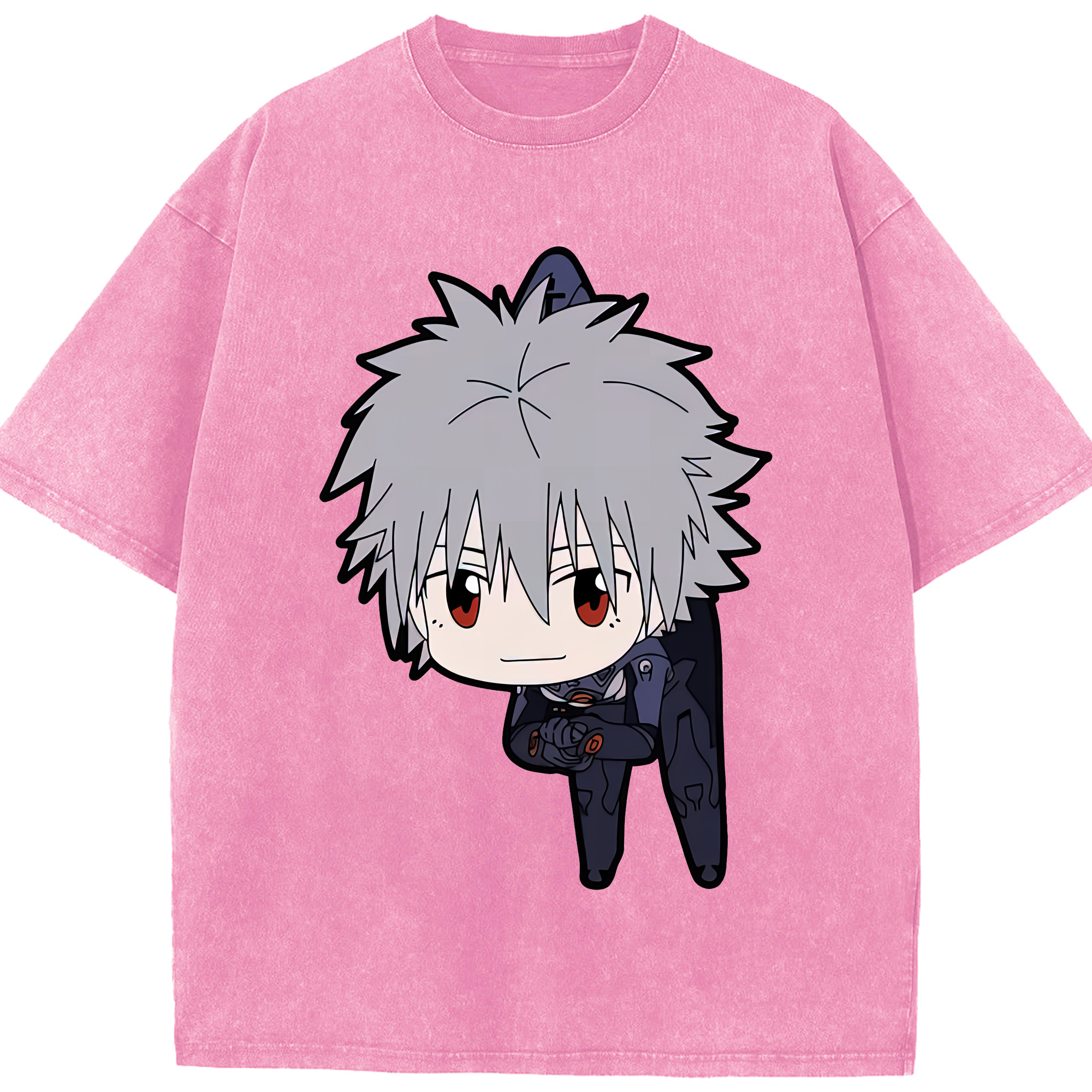 （画像用） EVA 新世紀エヴァンゲリオン 綿100% ヴィンテージ風 半袖Tシャツ（フロントプリント）